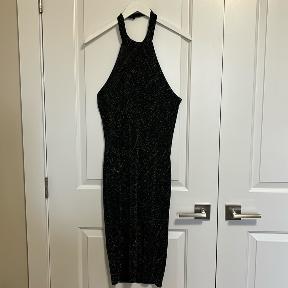 Black and Silver dress by Blue S, size L